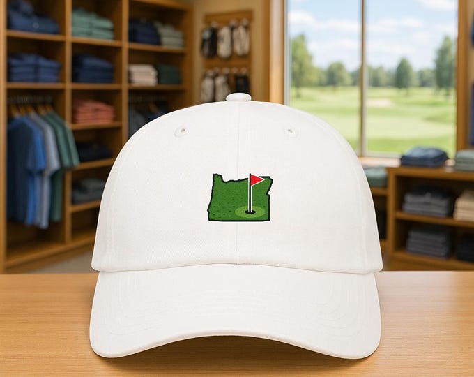 Oregon Golf Green Dad Cap | Pacific Northwest Golf Hat