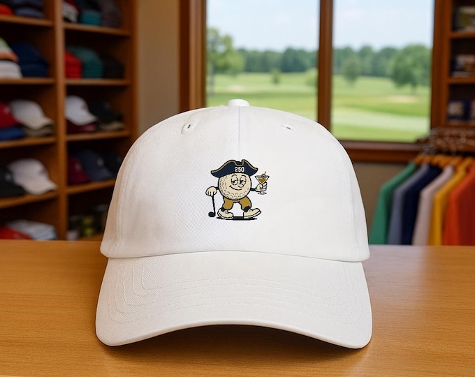 Boozy Ball Golf Cap | 250th Anniversary Patriotic Golf Hat