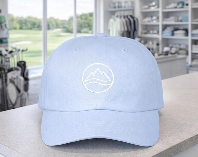 Pacific Northwest Mountain Golf Cap | Classic Dad Cap
