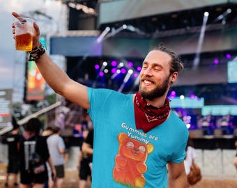 Mood Lift Graphic Tee: Unisex Festival T-Shirt