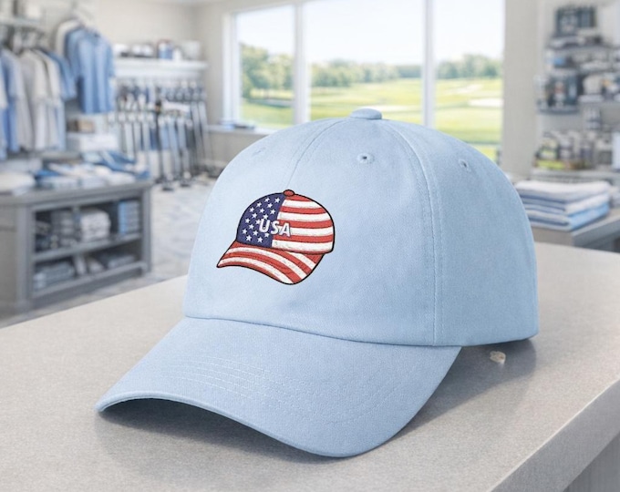 USA 250 Embroidered Dad Cap, Patriotic Anniversary Hat, Cotton Comfort