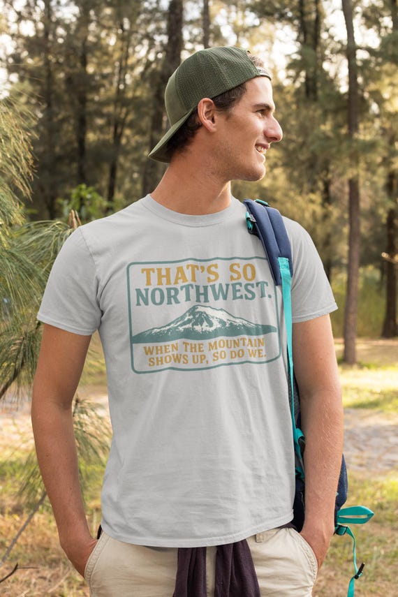 Get Lost in Nature: Gender-Neutral Tee for Outdoor Lovers in PNW