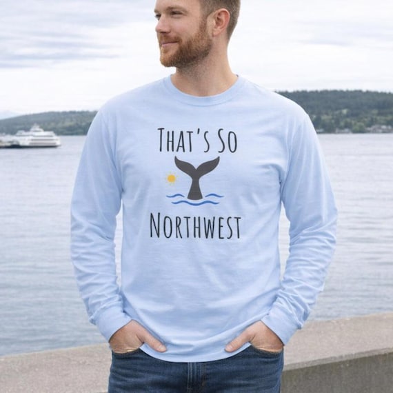 Pacific Northwest Whale Tail Tee | Puget Sound Orca Dive Tee