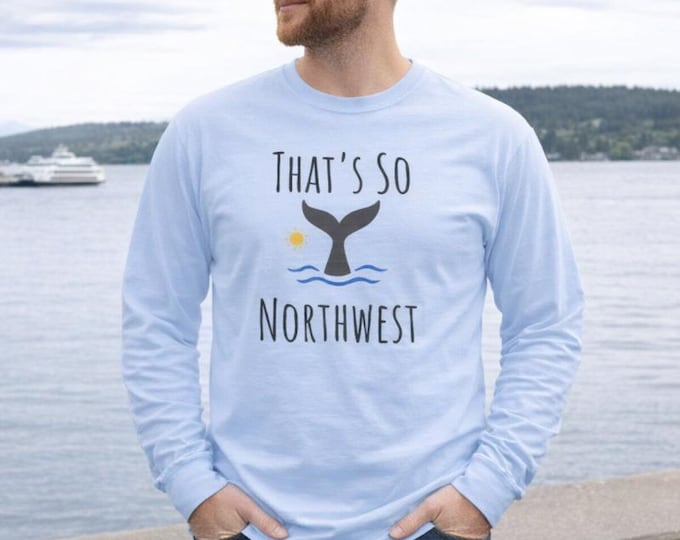 Pacific Northwest Whale Tail Tee | Puget Sound Orca Dive Tee