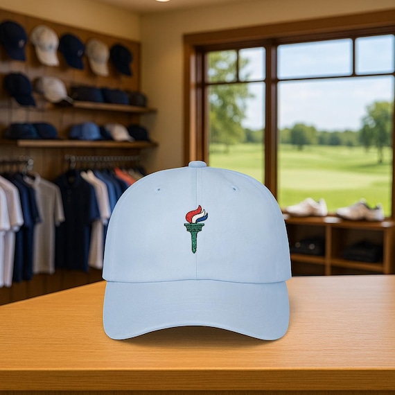 Statue of Liberty Torch USA 250 Dad Cap | American 250th Anniversary