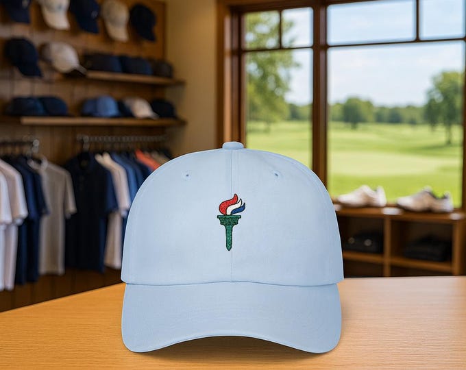 Statue of Liberty Torch USA 250 Dad Cap | American 250th Anniversary