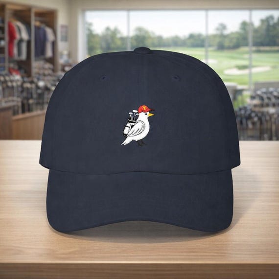 Embroidered Birdie Golf Cap | Dad Hat