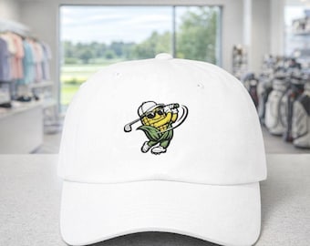 Corn Golfer Dad Cap | Funny Golf Corn Hat
