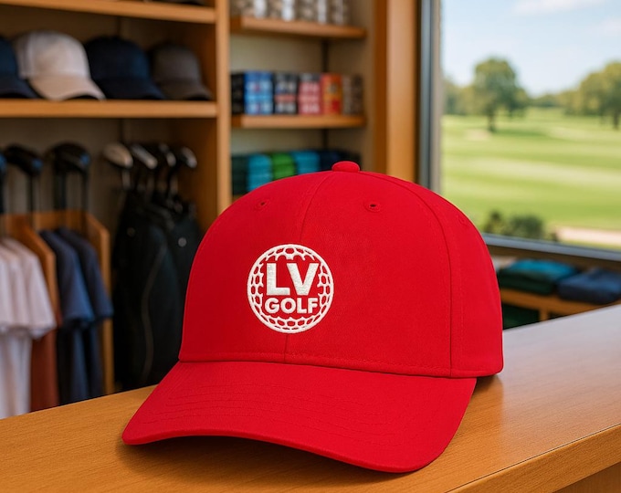 LummiVibez Golf Logo Classic Dad Cap | LV Golf, Golf Cap