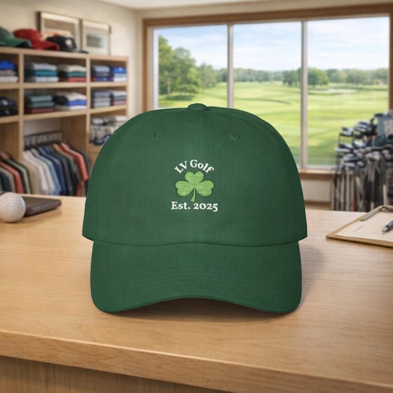 LV Golf Clover Dad Cap | St Patrick's Day, 2026