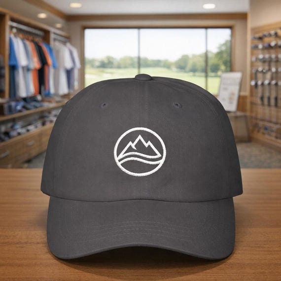 Pacific Northwest Mountain Golf Cap | Classic Dad Cap