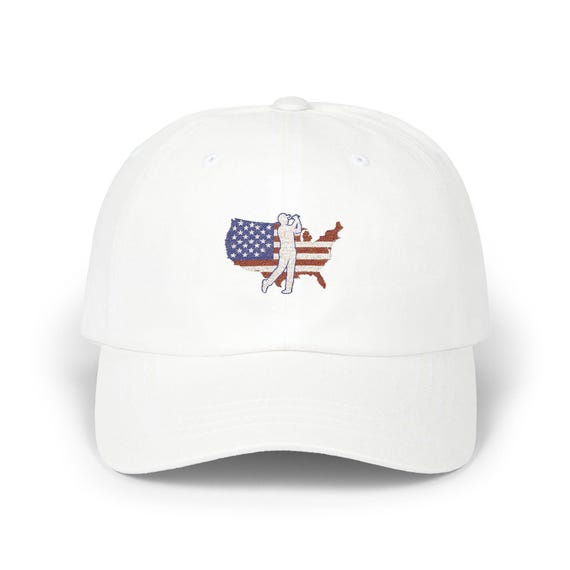 USA Flag Golfer Classic Dad Cap | American 250th Golf Hat