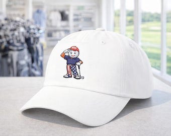 America 250 Golf Hat | Funny Patriotic Golfer Cap