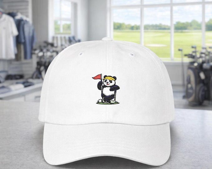 Panda Golf Birdie Cap | Classic Dad Cap