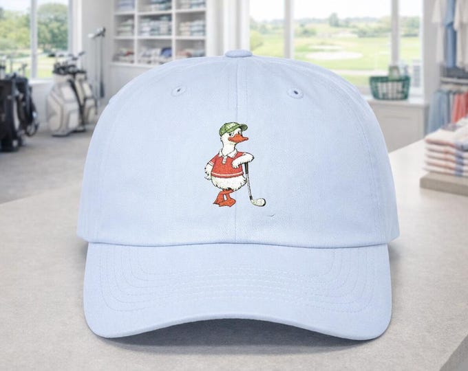 Golfer Duck Chill Mode Cap | Classic Dad Cap