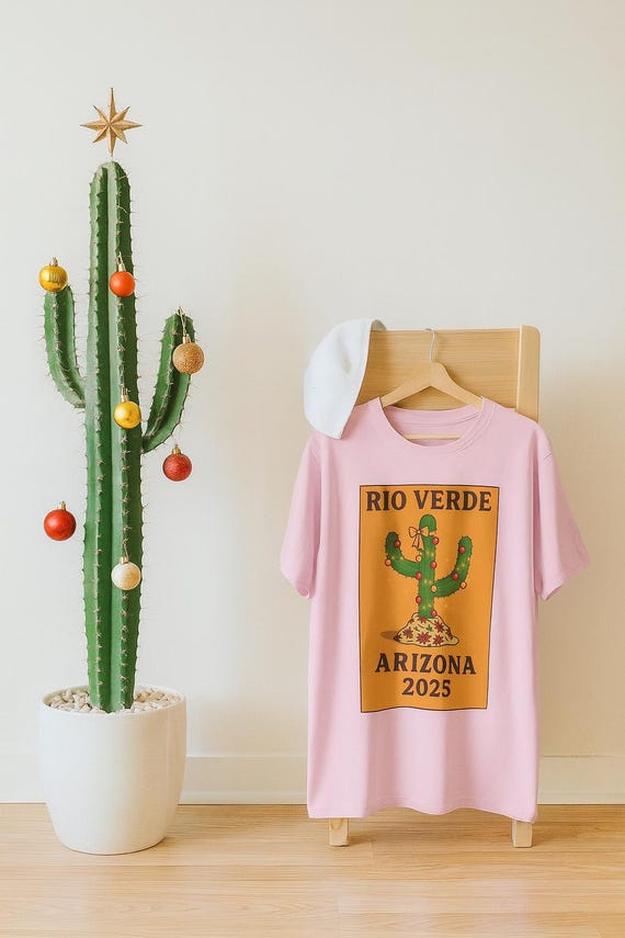 Rio Verde Cactus Ornament Tee | Arizona Holiday 2025