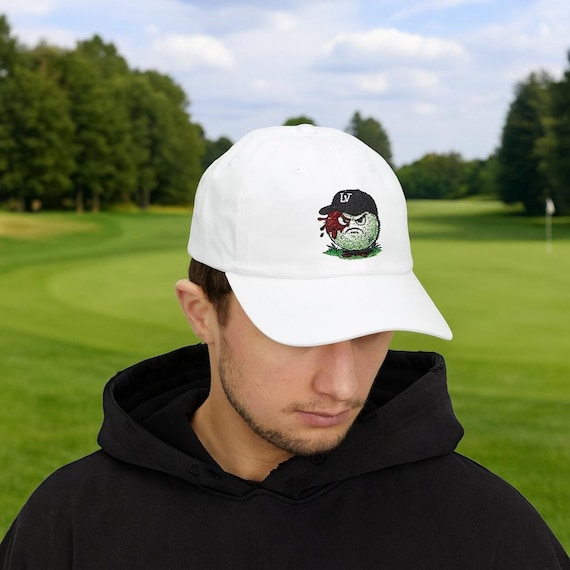 Mad Muddy Golf Ball Dad Hat - Golf Bad Weather Humor