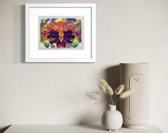 Original Artwork Acrylic Painting-Baby Bugs & Botanicals ll