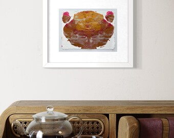 Original Artwork Acrylic Painting-Baby Bugs & Botanicals Vlll