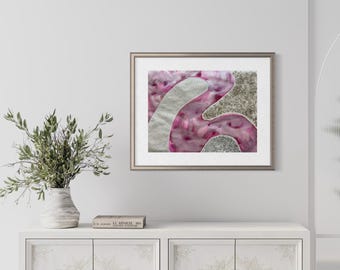 Original Abstract Artwork Watercolor Mixed Media Painting - Quiet Resiliency