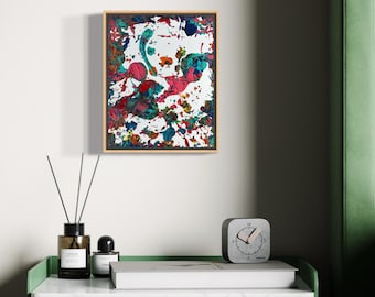 Original Artwork Acrylic Painting-Garden Creatures