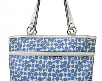 Y2K 00s Coach Gallery Holiday Patchwork Shoulder Bag, Style 11358