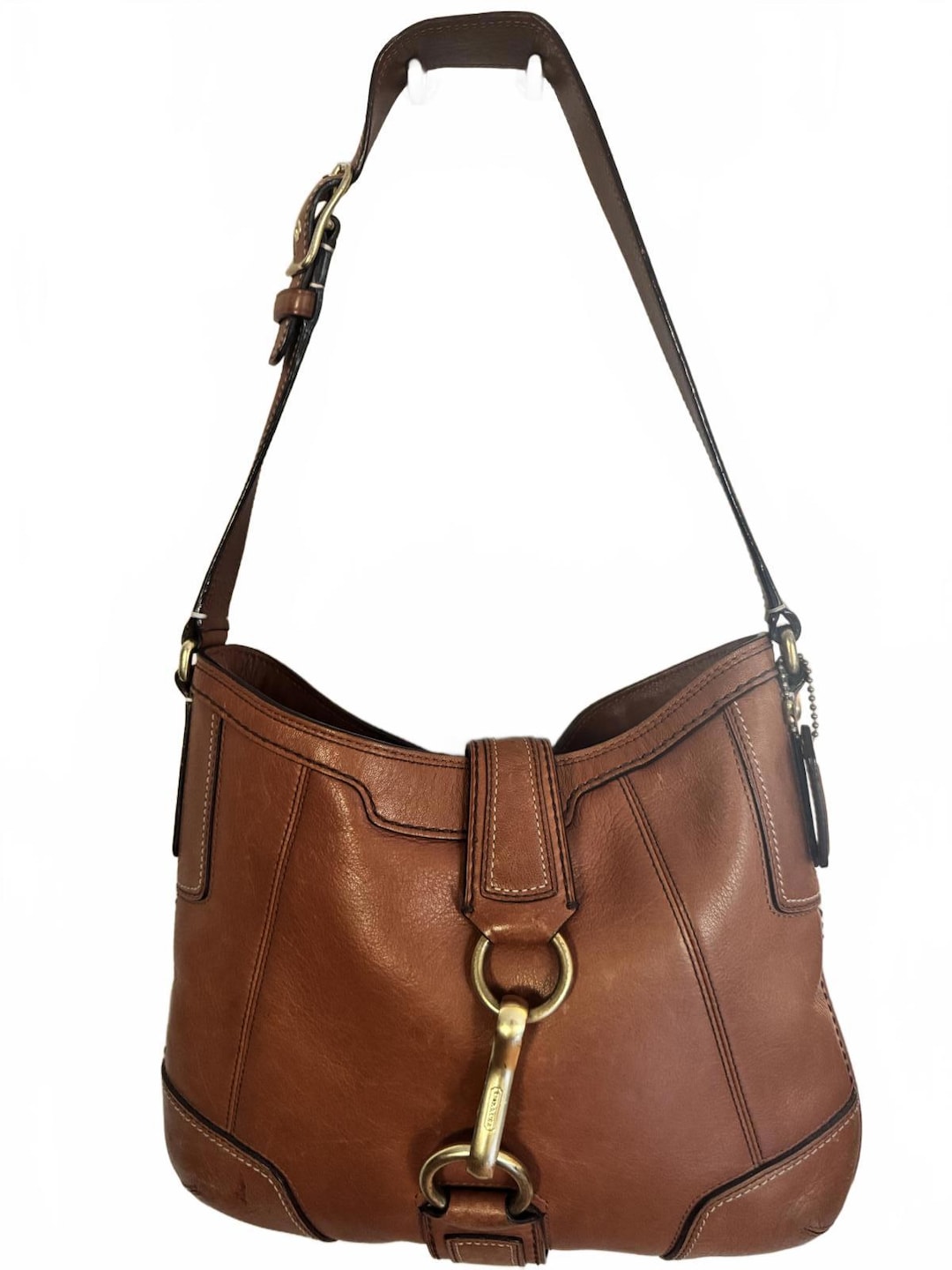 バッグ 1162 Coach Hampton Pabbled Leather Bag COACH® | Hamptons Hobo Bag