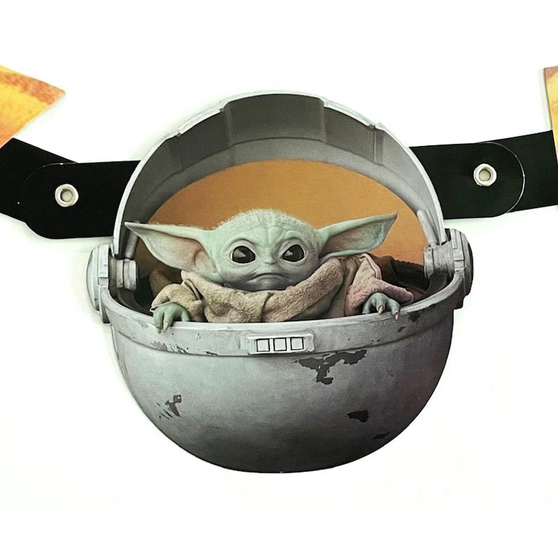 Star Wars Mandalorian Garland Banner 7 ft image 3