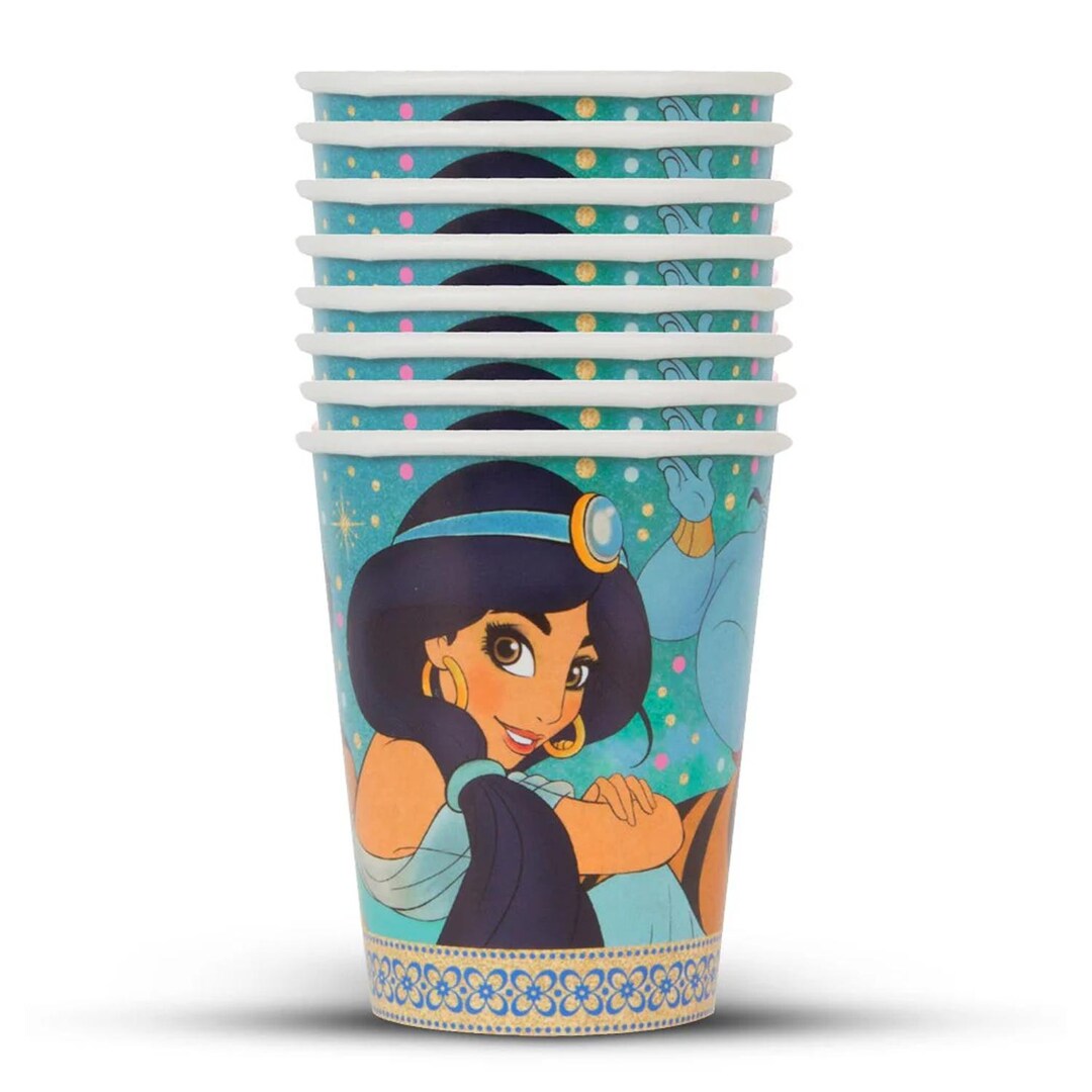Disney Aladdin Cups 9 Oz, 8 Count - Etsy