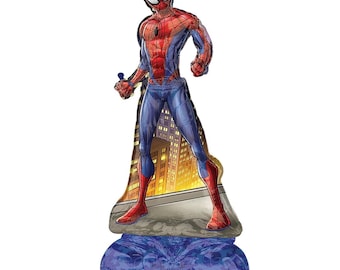 Spider-Man Air Fill Only Airloonz Foil Balloon 54" - Custom Cake Topper