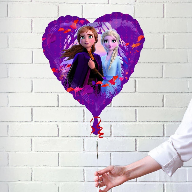 Disney Frozen 2 Love Foil Balloon 18″ image 1