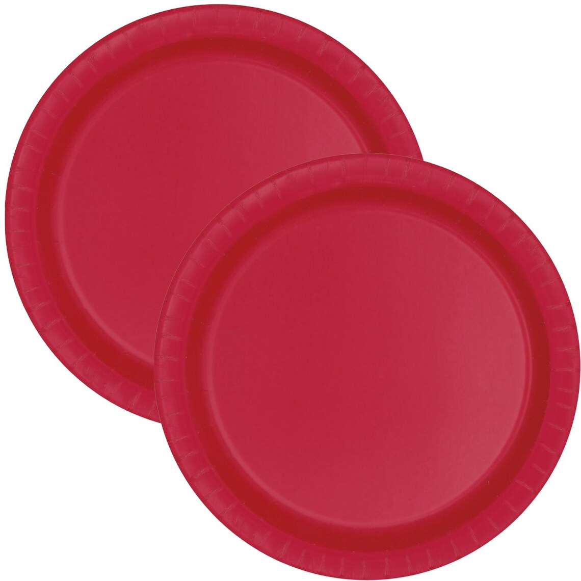 Ruby Plate Ruby Red Solid Round 9
