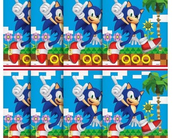 Sonic the Hedgehog Loot Bags, 8 Count