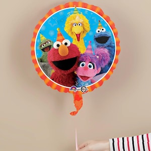 Officially Licensed Sesame Street Fun Round Foil Balloon 18″