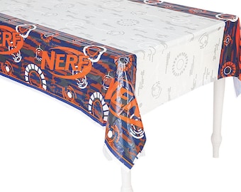 Nerf Party Rectangular Plastic Table Cover 54" x 84"