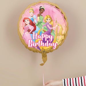 Disney Princess Happy Birthday Foil Balloon 18″