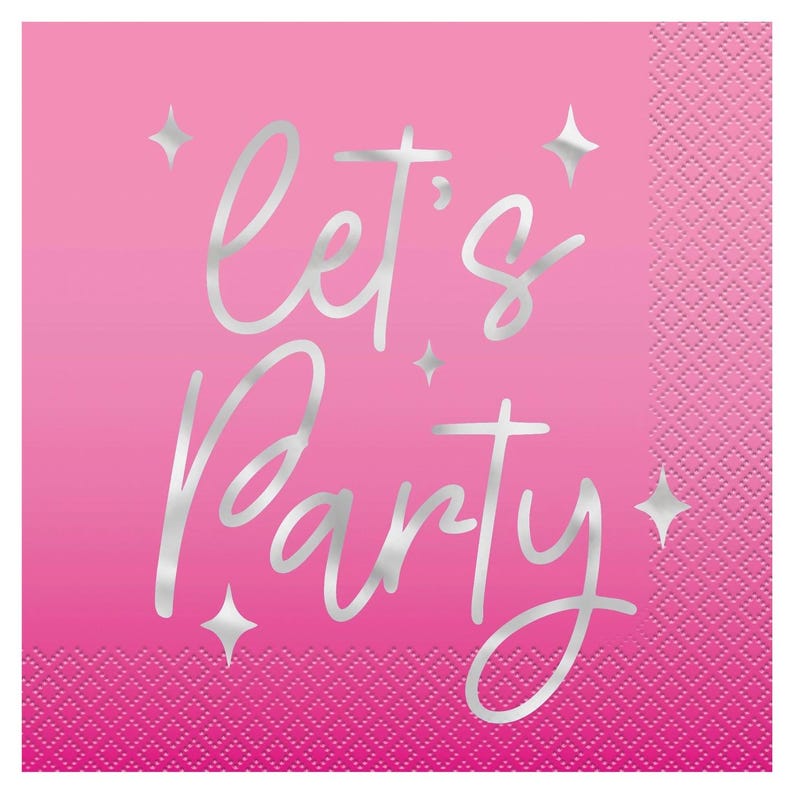 BestPartyUS Dance Party Luncheon Napkins - Thumbnail 2