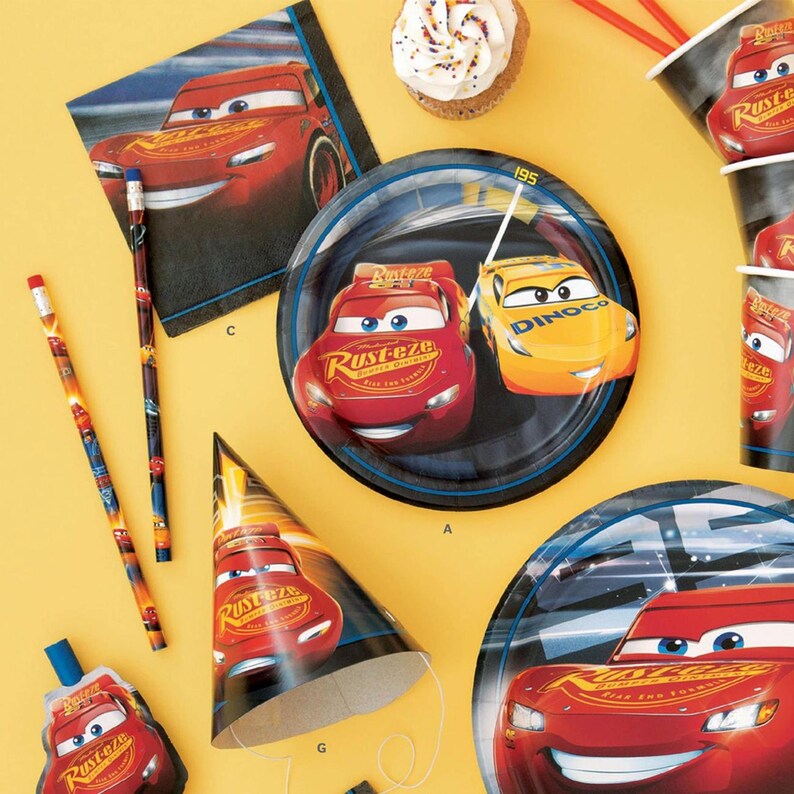 Disney Cars Beverage Napkins - Thumbnail 2