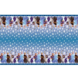 Disney’s Frozen II Snowflake Plastic Tablecloth image 2