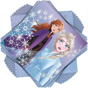Disney Frozen Elsa Paper Luncheon Napkins 16ct image 3