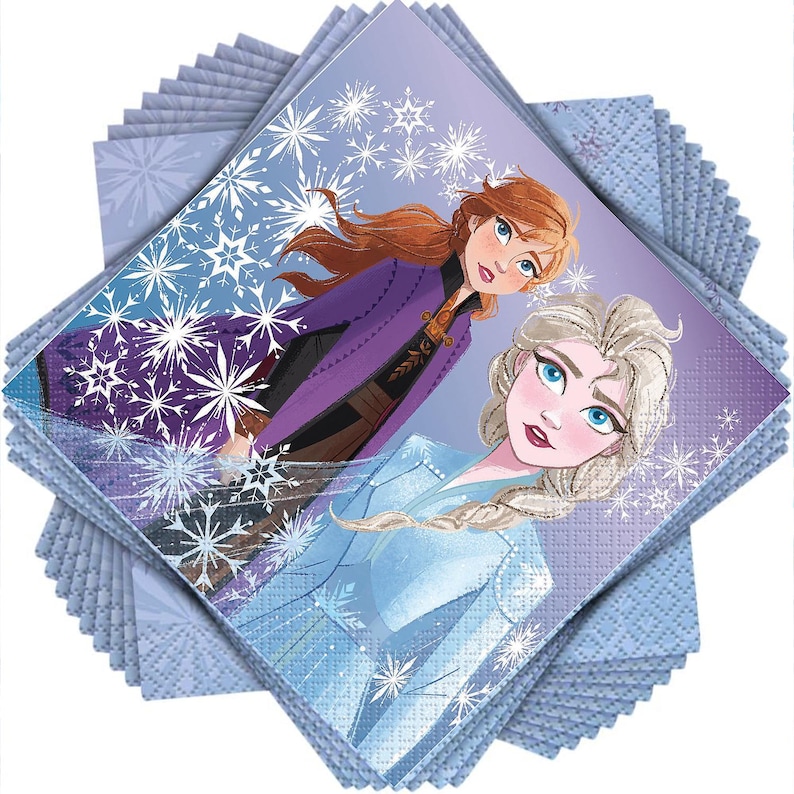 Disney Frozen Elsa Paper Luncheon Napkins 16ct image 3