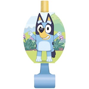 Paquete de 8 secadores de pelo con temática de Bluey con licencia oficial imagen 3
