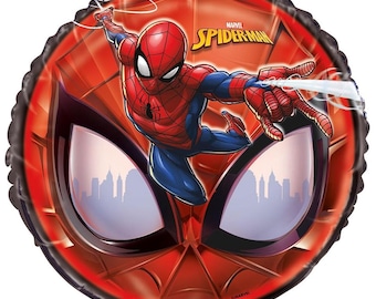 Spider-man Foil Balloon - 18" - Spiderman Custom Cake Topper