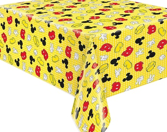 Disney Mickey Mouse Party Plastic Table Cover