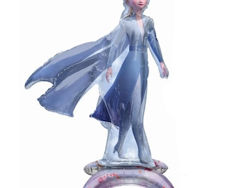 Frozen Elsa Centerpiece Balloon – Inflate with Air, 25"