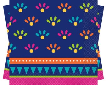 Boho Fiesta Luncheon Napkins, 20ct
