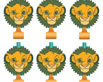 Disney The Lion King Blowouts - 8 Pc