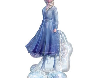 Disney Frozen Elsa Airloonz Standing Air-Filled Balloon, 54"
