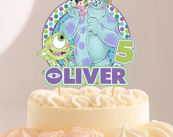 Monsters Inc Birthday - Boo Monsters Inc Cake - Boy & Girl Birthday - Etsy