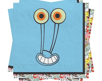 Sponge Bob Beverage Napkins 16ct